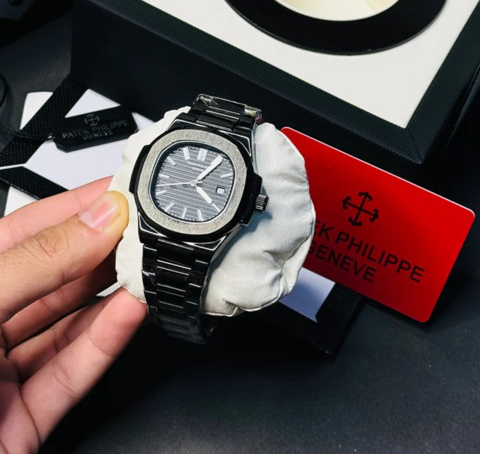 Black Patek Philippe John Wick Style